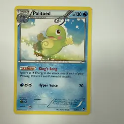 Pokemon TCG Card - Politoed - Furious Fists - 18/111 - Rare - MINT - Image 1