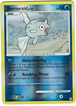 Remoraid 95/123 Pokemon card Mystery Treasures Reverse Holo60 HP Near Mint LI - Image 1