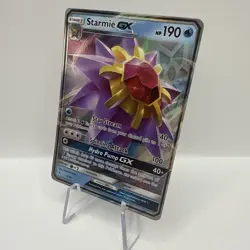 Starmie GX 14/68 - Ultra Rare Holo - S&M Hidden Fates Pokemon Card MINT - Image 2