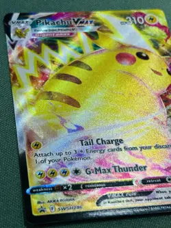 Pokemon 2023 Pikachu VMAX SWSH286 SWSH: Sword & Shield Promo Cards Holo - Image 2