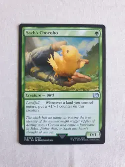 MTG Final Fantasy - FIN 0200 - Sazh's Chocobo - Image 1