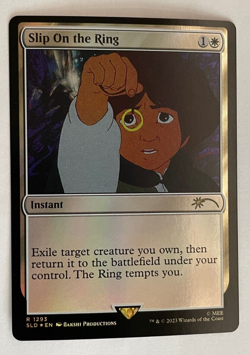 Slip on the Ring *FOIL* Lord of the Rings SECRET LAIR *In Hand* - Image 1