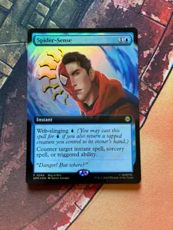 Spider-Sense Foil Promo Buy-a-Box Marvel's Spider-Man (SPM) MTG - Image 1