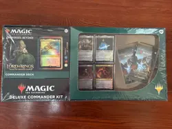 Magic the Gathering LOTR Deluxe Commander Set Riders of Rohan Lord Of The Rings - Image 1