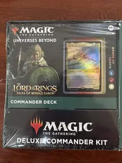 Magic the Gathering LOTR Deluxe Commander Set Riders of Rohan Lord Of The Rings - Image 2