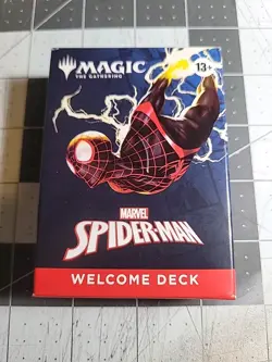 Pax West 2025 Magic the Gathering Spiderman Welcome Deck Morales Green Deck SEAL - Image 1