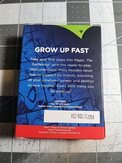 Pax West 2025 Magic the Gathering Spiderman Welcome Deck Morales Green Deck SEAL - Image 2