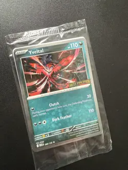 Pokemon Yveltal 088/132 Mega Evolution Stamped Promo Sealed - Image 1