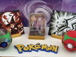 Pokemon Card Mewtwo Ex UR 130/098 SV10 Glory of Team Rocket Kor pack fresh - Image 1