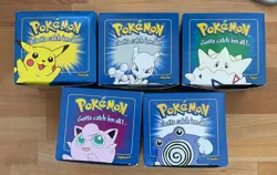 Pokemon 23K gold plated trading cards 1999 Burger King 5 of 6 - No Charizard - Image 1