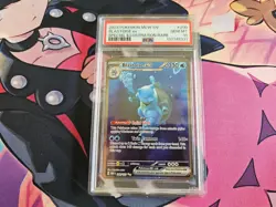2023 POKEMON MEW EN-151 SPECIAL ILLUSTRATION RARE #200 BLASTOISE EX PSA 10 - Image 1