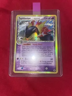 Pokemon TCG Typhlosion (Delta Species) EX Dragon Frontiers 12/101 Holo Holo Rare - Image 1