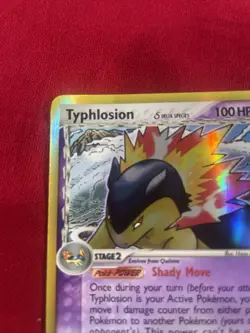 Pokemon TCG Typhlosion (Delta Species) EX Dragon Frontiers 12/101 Holo Holo Rare - Image 3