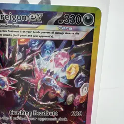 2024 Pokemon Hydreigon EX Special Illustration Rare 240/191 Surging Sparks - Image 3