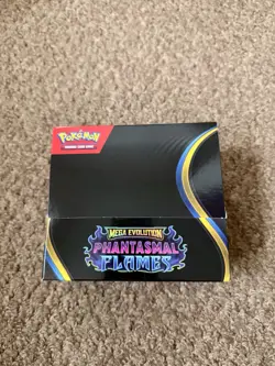 Pokemon Mega Evolution Phantasmal Flames Booster Box (36 Packs) Unsealed New - Image 1