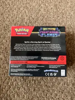 Pokemon Mega Evolution Phantasmal Flames Booster Box (36 Packs) Unsealed New - Image 4