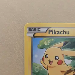 Pikachu XY - Furious Fists Common Pokemon Lightly played - Image 2