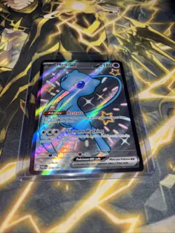 Pokemon TCG Mew EX 216/091 Paldean Fates Full Art Shiny Ultra Rare - Image 2