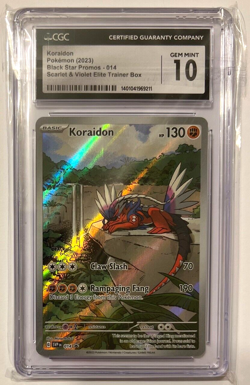Pokemon TCG Black Star Promo BSP - Koraidon - SVP 014 - CGC Gem Mint 10 Graded - Image 1