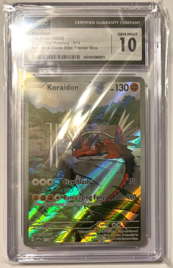 Pokemon TCG Black Star Promo BSP - Koraidon - SVP 014 - CGC Gem Mint 10 Graded - Image 2