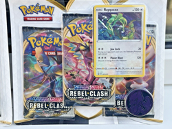 POKEMON TCG REBEL CLASH RAYQUAZA DURALUDON BLISTER PACK SET X2 *FACTORY SEALED* - Image 5