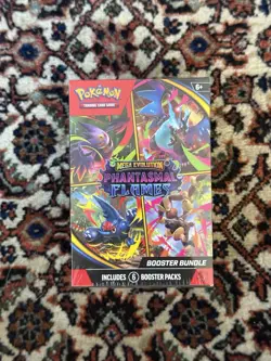 Pokemon Mega Evolution: Phantasmal Flames Booster Bundle Brand New In Hand - Image 1