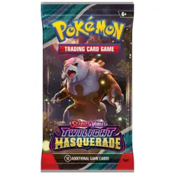1x Twilight Masquerade Booster Pack- Pokemon TCG [Sealed] - Image 1