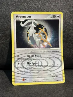 Arceus lv. 100 AR5 Pokemon TCG Platinum Arceus Holo Rare - Image 1