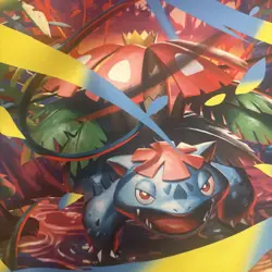 Play! Pokemon Mega Venusaur Ex League Champion Playmat. - Image 2