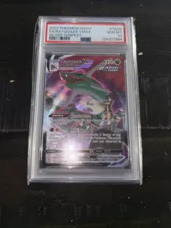 Pokemon Rayquaza VMAX Silver Tempest Trainer Gallery Full Art #TG20 PSA 10 - Image 3