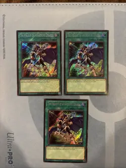 x3 Yugioh! The Melody of Awakening Dragon - LCKC-EN028 - Secret Rare - Image 1
