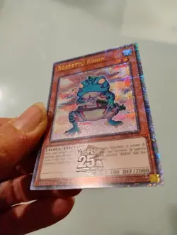 Yu-gi-oh! Rospetto ronin - RA03-IT236 - Quarter Century secret rare - NM!!! - Image 1