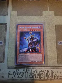 YUGIOH TOTAL DEFENSE SHOGUN CT1-EN001 SECRET LIMITED EDITION HP - Image 1
