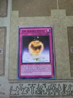 YUGIOH THE GOLDEN APPLES BP02-EN208 RARE 1ST ED NM BLACK TEXT - Image 1