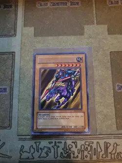 YUGIOH GAIA THE FIERCE KNIGHT DB1-EN103 RARE UNLIMITED ED VLP 1996 - Image 1