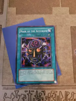 YUGIOH MASK OF THE ACCURSED LON-019 SUPER UNLIMITED ED NM 1996 - Image 4