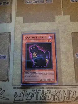 YUGIOH A CAT OF ILL OMEN PGD-070 COMMON 1ST ED NM 1996 - Image 1