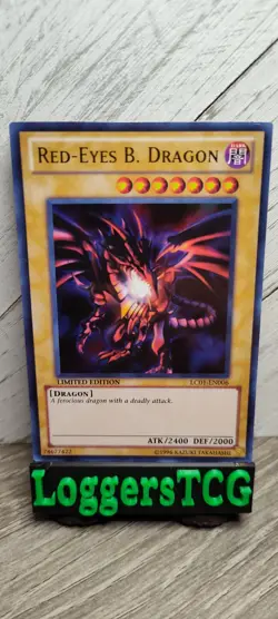 Yu-Gi-Oh! Red-Eyes B. Dragon / LC01 EN006 LIMITED LP - Image 1