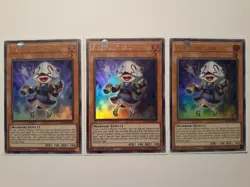 Yugioh | 3x | Fire Flint Lady | BLAR | 1st Edition | Ultra Rare | Near Mint (NM) - Image 1