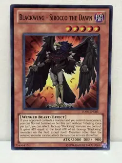 Blackwing - Sirocco the Dawn TU04-EN003 Turbo Pack: Booster Four Unlimited #1 - Image 1