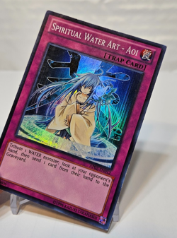Spiritual Water Art - Aoi AP02-EN012 Super Rare Yugioh 163 - Image 4