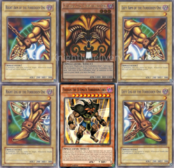 Adrian Gecko Complete Deck - Exodia The Forbidden One - Exodius 40 Cards Yugioh - Image 1