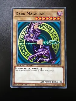 Dark Magician SBC1-ENA01 Common 1st Edition Near Mint Yugioh - Image 1