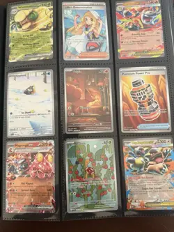 Pokemon Card Binder Lot 360 Cards NM No Bulk EX Full Art Holo Promo Reverse Holo - Image 1