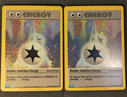Pokemon 2 Double Colorless Energy 032/034 Holo Pokemon Card Game Classic English - Image 1
