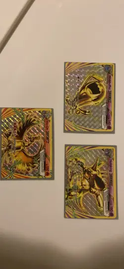 Pokemon BREAK Cards Ho-Oh XY154, Nidoking 46/108, & Wobbuffet XY155 - Image 1