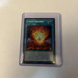 Yu-Gi-Oh! Jurrac Volcano 1st Edition Secret Rare Card BLMM-EN019 NM - Image 1