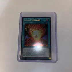 Yu-Gi-Oh! Jurrac Volcano 1st Edition Secret Rare Card BLMM-EN019 NM - Image 2