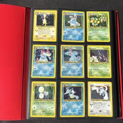 Neo Genesis 111 100% Complete Master Set [Excellent] Pokemon Cards Holo Swirl - Image 1