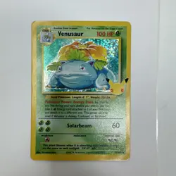 Pokemon TCG Venusaur Holo Rare Card 15/102 Celebrations 25th Anniversary Edition - Image 1